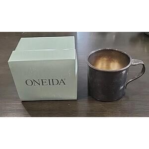 Vintage Affection Child Cup Silver Plated Nickel Steel with Original Box